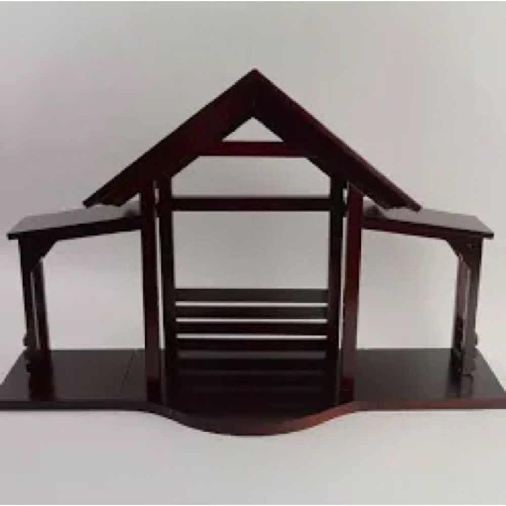 Lenox nativity full crèche, a beautiful setting for your nativity scene. Rare.